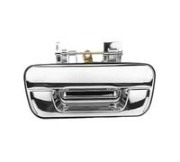DPEDFVXVMR Outer Door Handle Tailgate Handle No Keyhole Chrome Black for Colorado RC Rodeo RA DMAX 2003 2004 2005 2006 2007 2008 2009 2010 2011 2012(1PC Chrome)