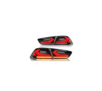 DPEDFVXVMR Tail Lamp Assy 4PCS For Lancer For EVO EX SE ES GT GTS DE X 2007-2020 LED Sequential Turn Signal Tail Light Lamp Assembly Taillight Assembly