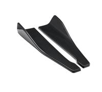 DPEDFVXVMR Universal Car Spoiler Lateral Bumper Rear Side Skirt Lip 48cm | Front Lip Spoiler Rocker Wings Carbon Fiber Glossy Black Protection Trims