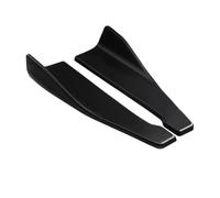 DPEDFVXVMR Universal Car Spoiler Lateral Bumper Rear Side Skirt Lip 48cm | Front Lip Spoiler Rocker Wings Carbon Fiber Glossy Black Protection Trims