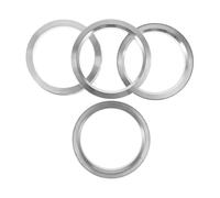 DPEDFVXVMR Wheel Spacers With Bolts 67.1mm To 73.1mm 4Pcs 7.50X7.50X1.00cm/2.95X2.95X0.39in Hub Centric Rings Lightweight Wheel Centering Spacers Hubcentric Spacers