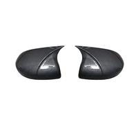 DPEDFVXVMR Wing Mirror Housing Carbon Black Chrome Car Side Door Rearview Turning Mirror Cover For Jazz For City For Shuttle For Freed 2014 2015 2016 2017 2018 2019(Low prof carbon)
