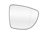 DPEDFVXVMR Wing Mirror Housing For Clio For MK4 2012-2019 Door Wing Mirror Cover Cap Case & Mirror Glass(1pc Left)