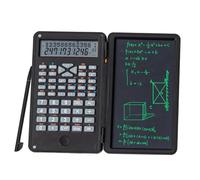 DPEDUAI Scientific Calculator with Writing Pad, 240 Computing Functions, Foldable Case, HD Screen, Anti-Deletion Lock & One-Click Clear, Perfect for School, Finance & Engineering (Black)