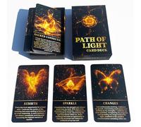 DPEHAKMK Path of Light Orale Deck, Spiritual Oracle Cards, Life Relationships Oracle Cards for Beginners, Healing Oracle Deck for Spiritual Development