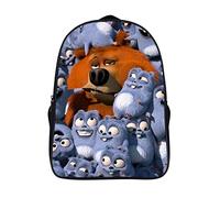 DPgUfPV Grizzy The Lemmings Laptop Backpack College School Travel Daypack 2 Compartment Basic Bag Shoulders Rucksack