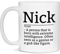 DPgUfPV Nick Definition Mug, Nick Coffee Mug, Gift for Nick, 11oz Cup
