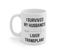 DPgUfPV Personalized Liver Transplant Wife Mug Organ Transplant Gift for Wife Liver Disease Surgery Recovery Survivor Liver Cirrhosis (11 oz)