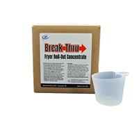 DPI Break-Thru Fryer Boil Out Cleaner, Powder Concentrate for Deep Fryers, Removes Grease and Carbon Deposits, Easy Use Scope Included, 26 Cleaning Cycles Per Box.