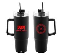 DPI Merchandising Doom: The Dark Ages Insulated Mug Shield Black/Red