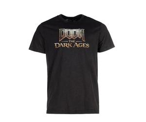 DPI Merchandising Doom: The Dark Ages T-Shirt Washed Out Logo Black L