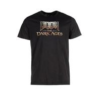 DPI Merchandising Doom: The Dark Ages T-Shirt Washed Out Logo Black S