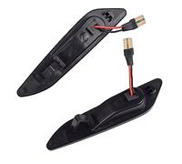DPIPUBZSZ 2pcs Dynamic Side Marker Blinker Turn Signal Light For Fiat For Tipo For Egea For Alfa For Romeo 156 147 For Chrysler For Ypsilon III For Lancia For Delta(Dynamic Smoked Type)