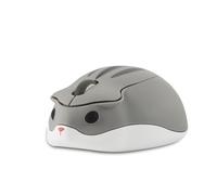 Dpisuuk Silent Wireless Mouse, Cute Animal Hamster Shape Cartoon Computer Mouse, 1200 DPI Optical Cordless Mouse Portable Mouse for Laptop PC MacBook for Kid Gift-Grey