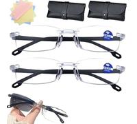 DPKSML Blue Glasses Self Adjusting for Women Men, 2026 Upgrade Blue Auto Focus Glasses Self Adjusting For Near And Far (2pcs)