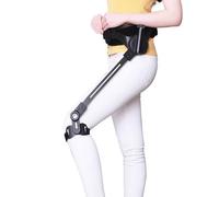 DPLWJPP Bionic Body Power Walking Aids Lower Limb Rehabilitation Training Equipment Carbon Fiber Mobility Aid Exoskeleton 3 Levels of Adjustable Strength Leftleg-L