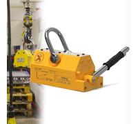 DPLWJPP Magnetic Lifter Permanent Neodymium Magnetic Lift Hoist Crane Heavy Duty Metal Lift Magnetic Crane for Shop Crane,Lifting Plate Steel 200kg