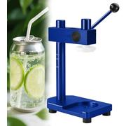 DPLWJPP Manual Can Sealer Machine Hand Tin Can Seamer Machine Adjustable Drink Can Seamer Tool for Canned Food,Milk Tea,Coffee,Jars Press Sealing Hand Tool blue