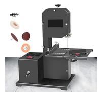 DPLWJPP Mini Multifunctional Band Saw Machine 800w 70mm Cutting Height,Curves & Straight Cuts,Tilting Metal Table (0-45°),Wood Cutting Machine for Small Workshops