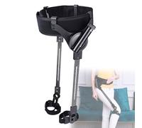 DPLWJPP Walking Aid Carbon Fiber Bionic Body Power Walking Aids Training Mobility Walking Aid Mobility Injury Knee Leg Lift Walking Aid Rehabilitation Training Equipment Bothlegs-M