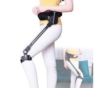 DPLWJPP Walking Aid Carbon Fiber Bionic Body Power Walking Aids Training Mobility Walking Aid Mobility Injury Knee Leg Lift Walking Aid Rehabilitation Training Equipment Leftleg-S