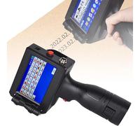 DPLXFPP Handheld Inkjet Printer Gun Printing Height 2~12.7mm Inkjet Coder, Portable Handheld Printer with 4.3Inch Touch Screen Quick Drying Inkjet Coding Machine