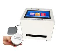 DPLXFPP Online Inkjet Printer Fully Automatic Assembly line Thermal Inkjet Automatic Coding Machine Date Barcode Code, 12.7mm Desktop Production Date, QR Code for Surface Printing