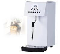 DPLXQPP High-Pressure Steam Milk Frother Machine,2500w Fast Heating & 360° Rotating Wand,5-Temp Modes for Barista-Quality Froth,6l,For Cafes/Restaurants