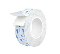 Dpm tapes - 1600T Double Sided Adhesive Tape for Indoor and Outdoor Use, Waterproof, Mounting Tape for Heavy Objects, PE Foam, Object Fixing, Paintings, Permanent Applications (19 mm x 3 m)