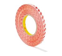 Dpm tapes - 3M GPT Double Sided PET Tape: Strong Adhesion, Hold on Hard Surfaces. Thickness 0.2 mm, Resistant up to 150 °C, UV Resistance ex 9088 - (9mm x 50m)