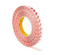 Dpm tapes - 3M GPT Double Sided PET Tape: Strong Adhesion, Hold on Hard Surfaces. Thickness 0.2 mm, Resistant up to 150 °C, UV Resistance ex 9088 - (15mm x 50m)