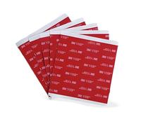 Dpm tapes 3M VHB - Pack of 5 Adhesive Pads, Double-Sided Square Acrylic Foam in Square Shape, Double Sided Adhesive, Water and Heat Resistant, Car, Home and Office (100 mm x 100 mm) (Pack of 5)