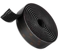 DPM Tapes Dual Lock SJ3550CF Tape Strip - Resealable Fastening Device for Auto, Dashcam, Go Pro, Toll Payment Support , Weather-Resistant - Black, 25.4 mm x 1 m