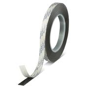 Dpm tapes - tesa ACXplus 7063 Black Double-Sided Acrylic Foam Tape 0.8 mm for Difficult Plastics, Powder-Coated Surfaces and Metal, 19 mm x 3.2 m
