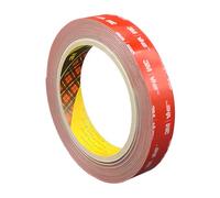 Dpm tapes VHB - Universal Extra-Strong Double-Sided Tape in Acrylic Foam, Waterproof and Resistant to High Temperatures, Outdoor/Indoor, Multifunctional, Decorations, LED Strips, Cars. (10 mm x 11 m)