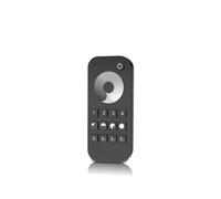 DPNABQOOQ 12-24VDC Wall-Mounted Rotating Panel LED dimming Controller 2.4G Wireless Remote Control for 5050 2835 Monochrome/CCT/RGB(RT6 Remote)