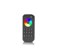 DPNABQOOQ 12-24VDC Wall-Mounted Rotating Panel LED dimming Controller 2.4G Wireless Remote Control for 5050 2835 Monochrome/CCT/RGB(RT9 Remote)