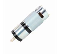 DPNABQOOQ 42mm 42GP775 DC 12V/24V Planetary Gear Motor Torque Metal DIY Bank Office Equipment Precision(24V i25 330rpm)