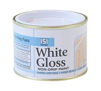 DPNY Pack Of 2 High Performance White Gloss Non-Drip Paint 180ml