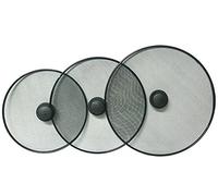 DPNY Pack Of 3 Kitchen Frying Pan Splatter Screen Cover Guard Protective Lid Mesh Fat