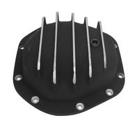 Dpofirs 10 Bolt Aluminum Differential Cover for 44 (Black) | Polished Protective Finish, Front Rear Axle Compatible, Lightweight Alloy Build, Includes Hardware Kit
