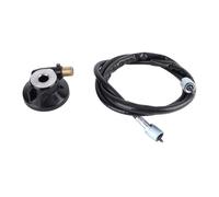 Dpofirs 12mm Speedometer Drive Gear with Cable, GY6 Scooter | PC Aluminum Alloy Drive Gear, Direct Replacement, for GY6 Scooter