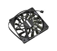 Dpofirs 12V 4PIN 58.4CFM Desktop Computer CPU Cooling Fan, Professional Mini Silent Cooler for CPU 120x120x15mm Cooling Fan Case