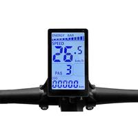 Dpofirs 2023 M5 EBike LCD Display, Electric Bicycle Scooter LCD Panel Screen,E Bike Accessory Odemeters Screen for 1.25inch 0.87inch Diameter Handlebars,No. 2 Communication Protocol