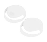 Dpofirs 2pcs Silicone Ear Cups Cover for WH 1000XM4 WH 1000XM3 Headphones, Easy Installation, Precise Opening, Headphones Accessories (White)