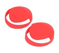 Dpofirs 2pcs Silicone Ear Cups Cover for WH 1000XM4 WH 1000XM3 Headphones, Easy Installation, Precise Opening, Headphones Accessories (Red)