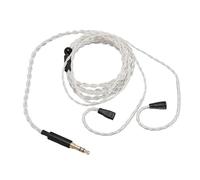 Dpofirs 3.5mm Upgraded Silver Plated Copper Earphone Cable for IE80 IE8i IE80i Headphones, Lossless Sound Quality, 3.9ft Cable, Plug and Play, Suitable for Music Enthusiasts