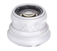 Dpofirs 35mm Full Frame F1.4 Large Aperture Manual Focus Lens for Z Mount, Ideal for Portraits and Landscapes (White)