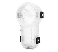 Dpofirs 360 Degree Underwater Panoramic Camera Case with Clear Design, Hardened PC Material, Magnetic Fast Release Base for Snorkeling, Diving, Swimming