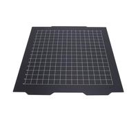 Dpofirs 3D Printer Building Plate, 365 X 365 Mm Heat -resistant Double -sided Pet PEI Spring Steel Sheets Carbon Fiber Powder Coating for Prus XL